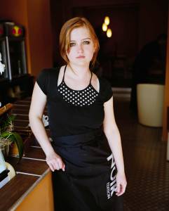 Waitress in a Cafe, Mecklenburg Pomerania